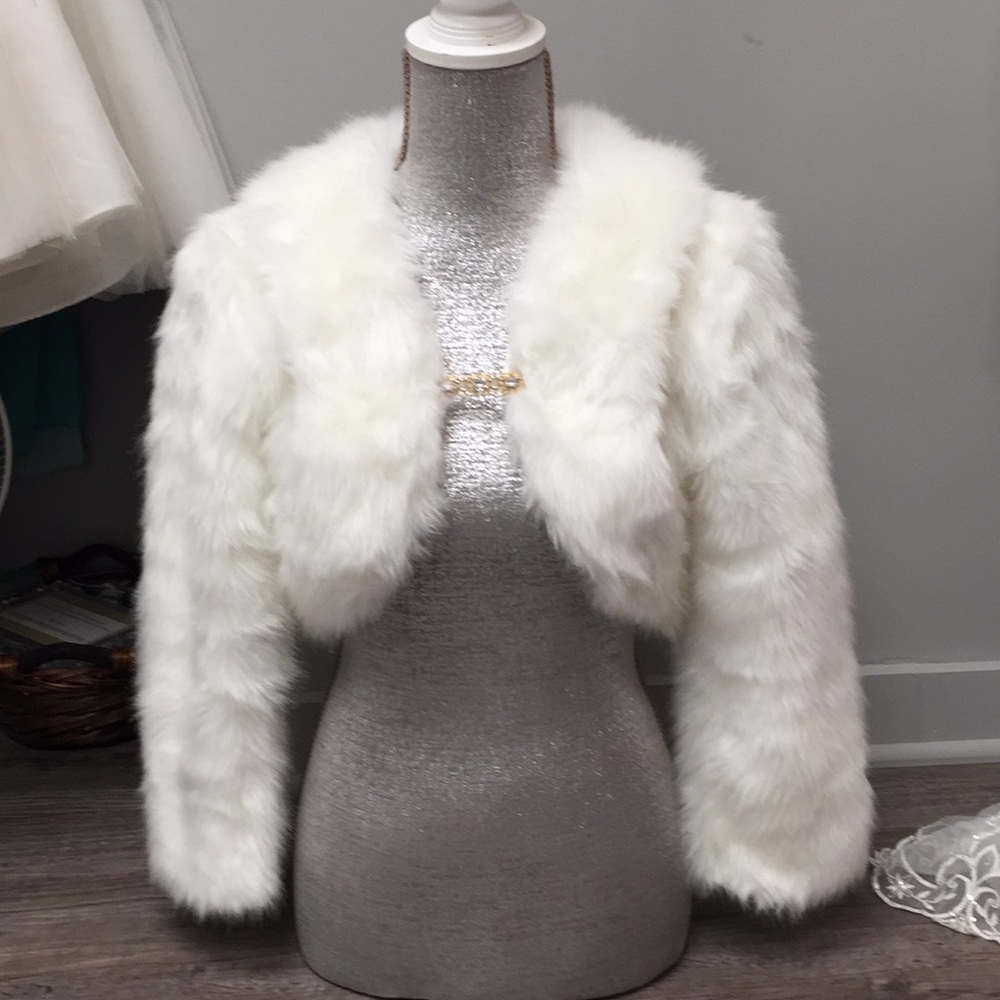Faux fur jacket